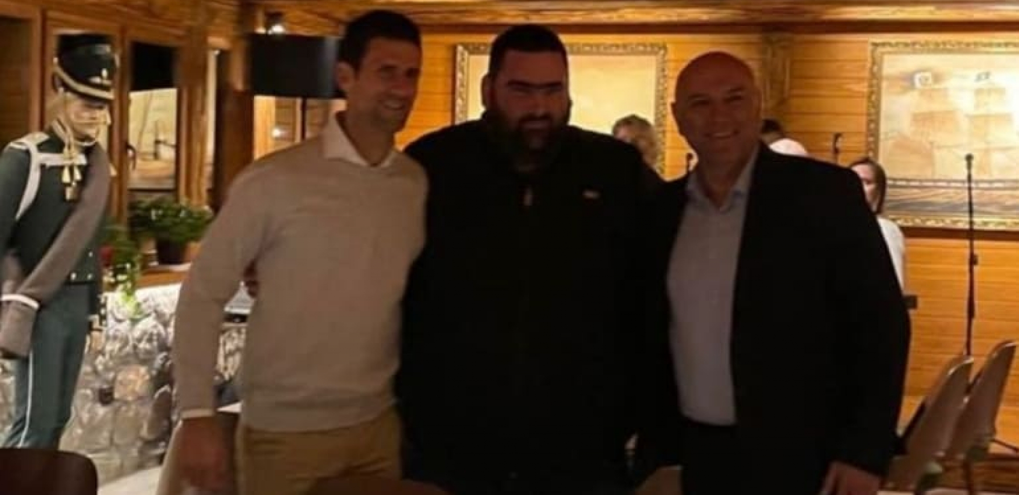 NOVAK U BUDVI Gradonačelnik Carević ugostio najboljeg tenisera sveta