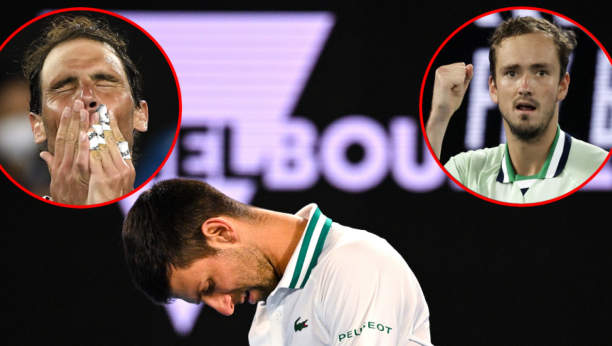 ĐOKOVIĆ JE SVAKAKO U PROBLEMU! Šta je bolje za Novaka, titula u rukama Medvedeva ili Nadala?