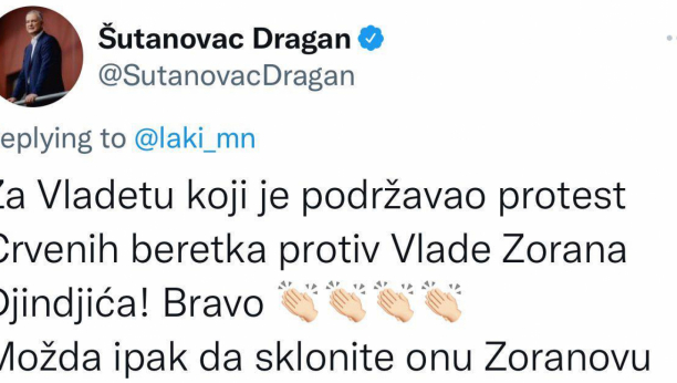 DRAGAN ŠUTANOVAC ZAHTEVA: Sklonite Đinđićevu sliku iz stranke, nemojte da ga ponižavate dok sa Đilasom kandidujete Vladetu koji je podržavao njegove ubice!