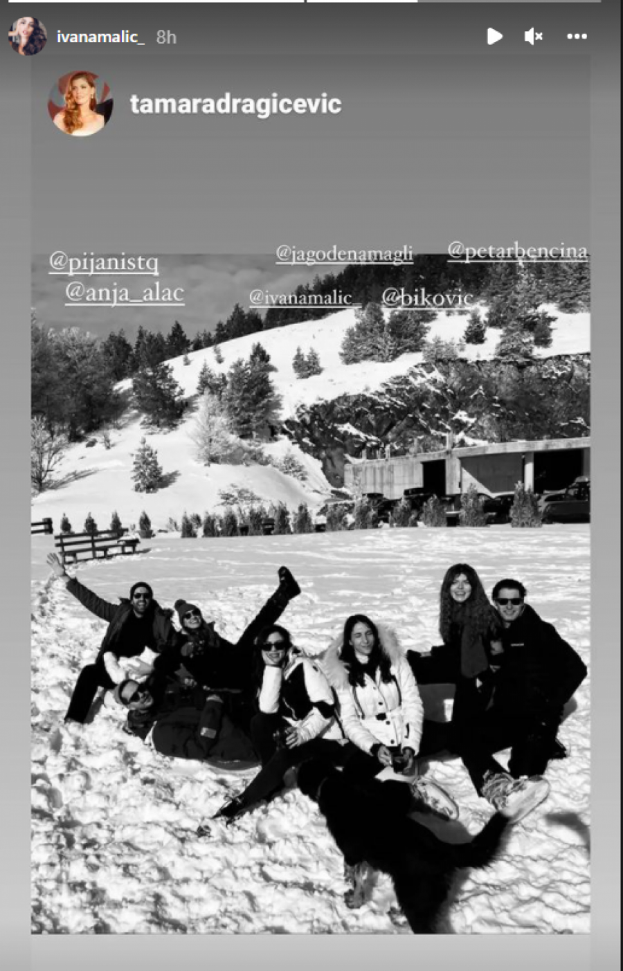 SVE BIKOVIĆEVE BIVŠE NA ISTOM ODMORU! Glumac otišao na zimovanje i poveo sa sobom sadašnju i bivšu devojku!