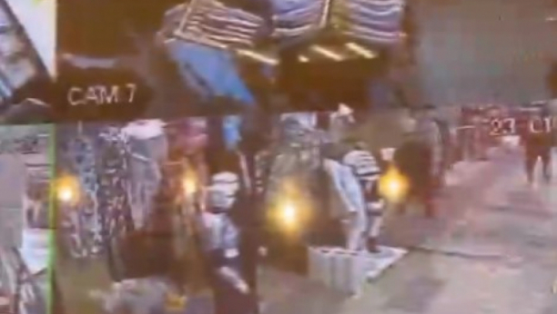 KAMERA SNIMILA DRSKU KRAĐU U BEOGRADSKOM BUTIKU Evo na koji način je lopov IŠETAO iz radnje sa robom vrednom 40.000