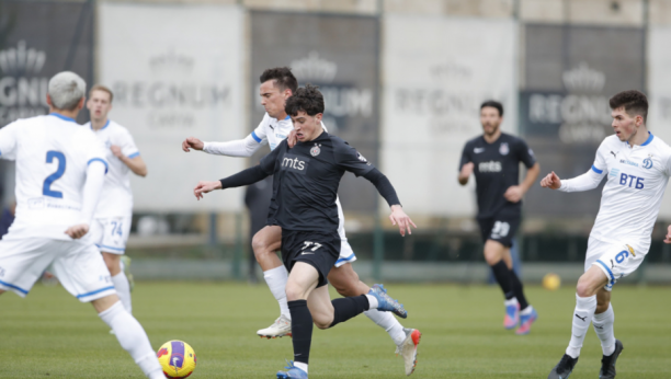 NOVI PORAZ PARTIZANA POSLE GREŠAKA! Dinamo uz mnogo sreće savladao crno-bele!