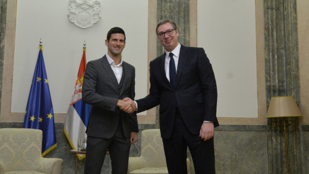 Fotografije koje su obeležile dan - Novak Đoković i Aleksandar Vučić! (FOTO)