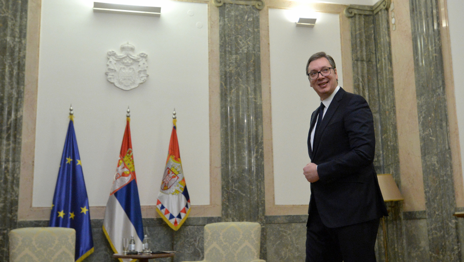 ALEKSANDAR VUČIĆ SA PREDSEDNIKOM EVROPSKOG SAVETA Šarl Mišel pohvalio posvećenost Srbije reformama