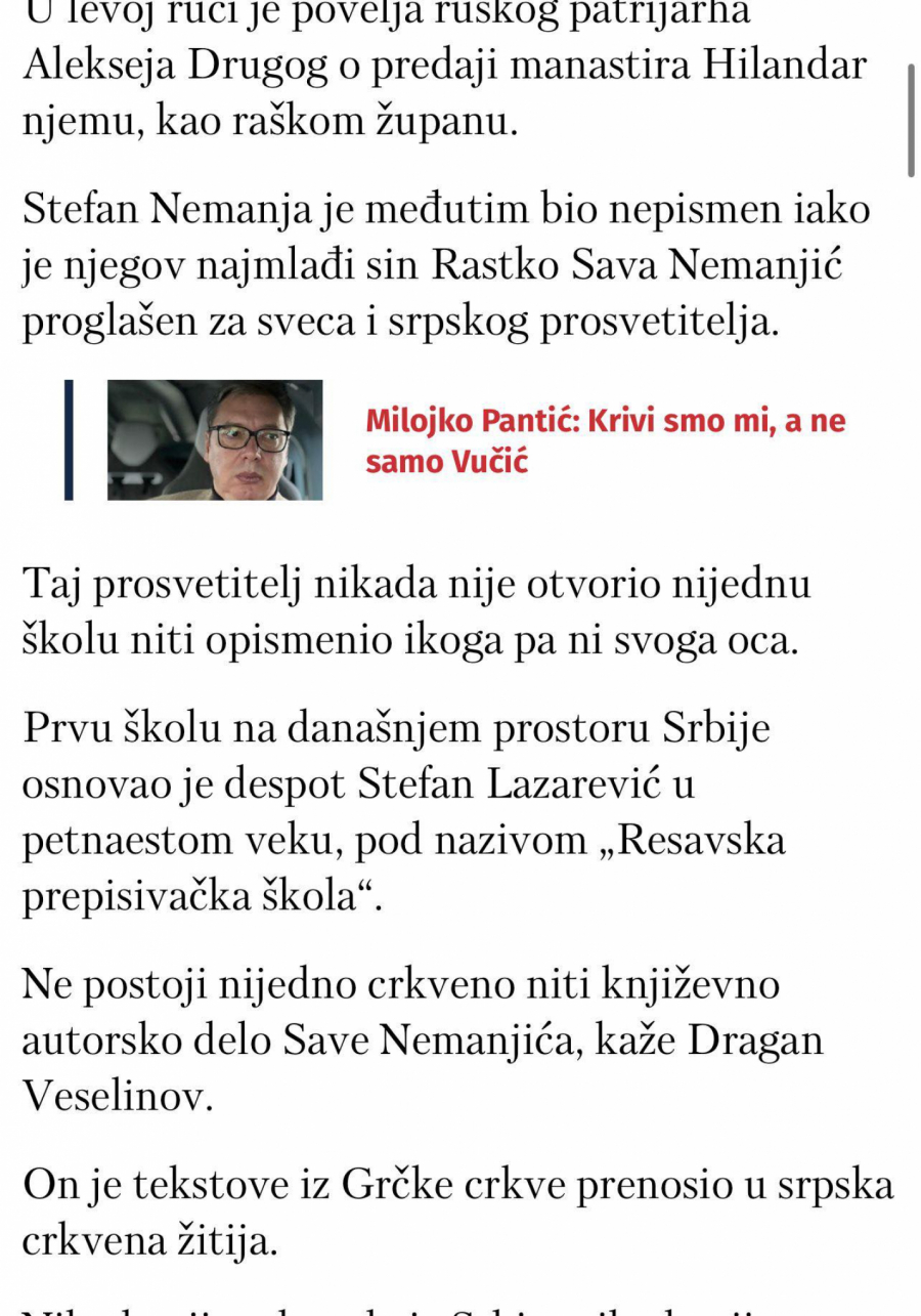 ĐILASOVA OPOZICIJA NAJAVLJUJE I RUŠENJE HRAMA SVETOG SAVE 