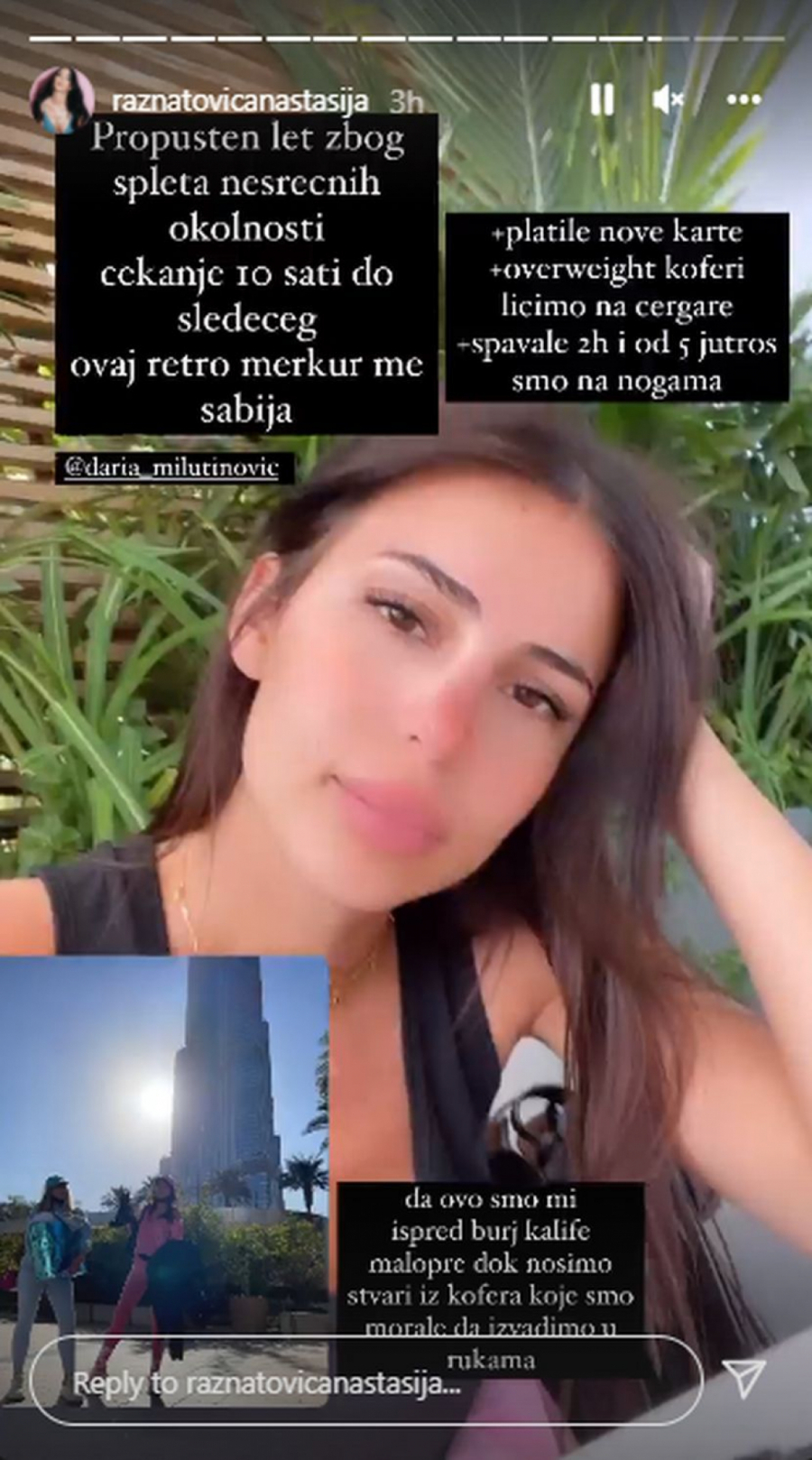 KAD KRENE PO ZLU Anastasija Ražnatović za ono što je doživela u Dubaiju okrivila retrogradni Merkur