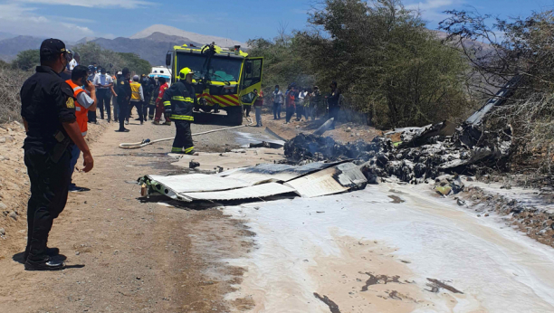 TRAGEDIJA U PERUU Srušio se avion, poginulo najmanje sedam osoba