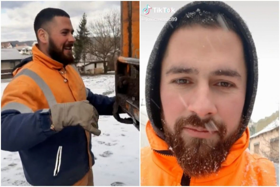 OGLASIO SE ZGODNI RADNIK GRADSKE ČISTOĆE ZA KOJIM ŽENE LUDE Svima poručio jedno, pa izazvao lavinu komentara (VIDEO)
