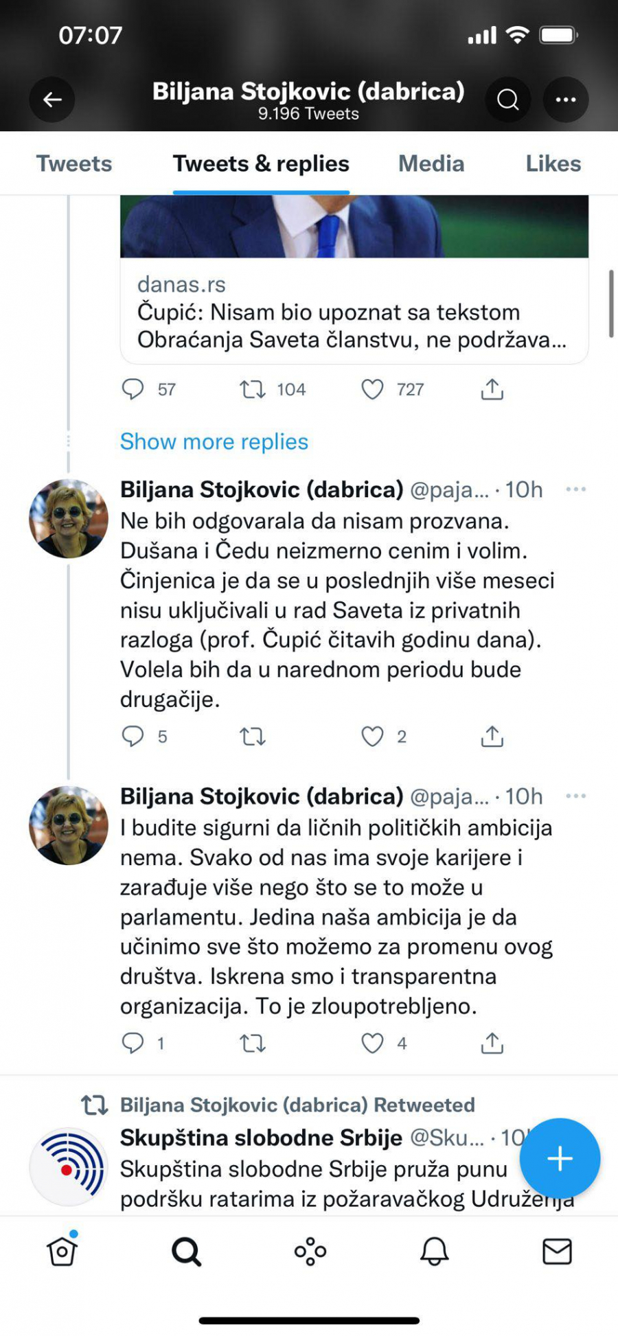 TOTALNI RAT Biljana Stojković udarila na Čupića i Teodorovića: Nije nama do Đilasovih fotelja, znamo iz čije kuhinje su potekle ovakve priče! (FOTO)
