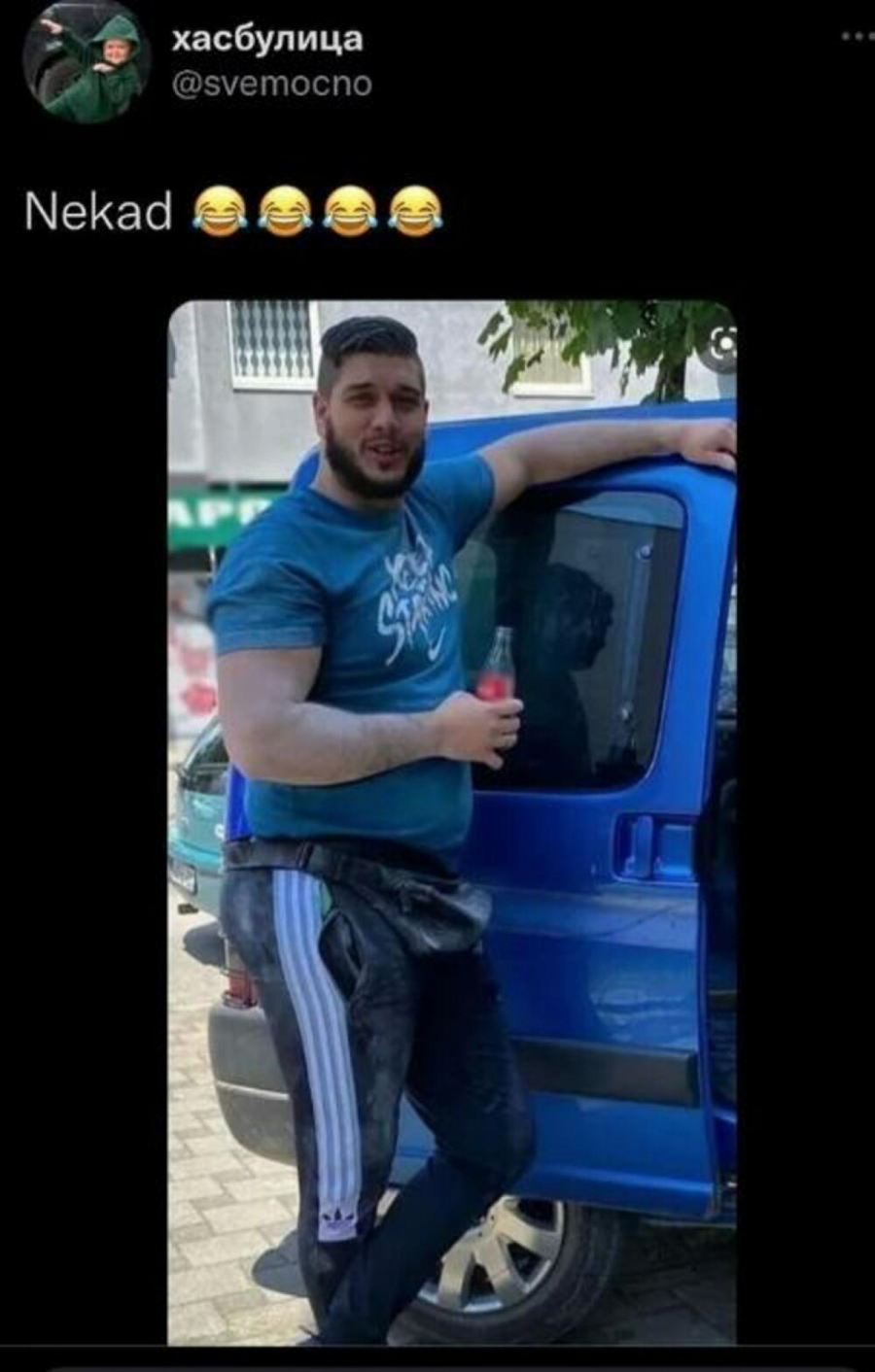 VIŠAK KILOGRAMA, PRLJAVA ODEĆA I NEUREDNA BRADA! Isplivala nikad viđena fotka Dejana Dragojevića dok je bio u braku sa Dalilom, neprepoznatljiv!