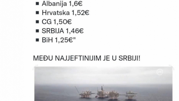 ŠOLAKOVCI SE POGUBILI U SVOJIM LAŽIMA! Newsmax Adria: "Srbija je uz Albaniju neslavni šampion u visini cene goriva!" A istina je da je skoro najjeftinije! (VIDEO)