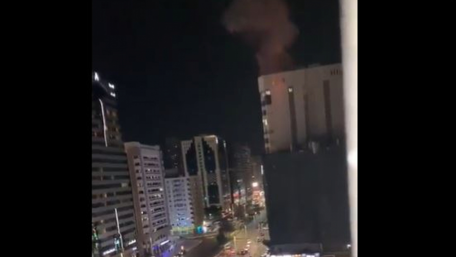 PANIKA U ABU DABIJU Odjeknule dve jake eksplozije, plinske boce izazvale požar (VIDEO)