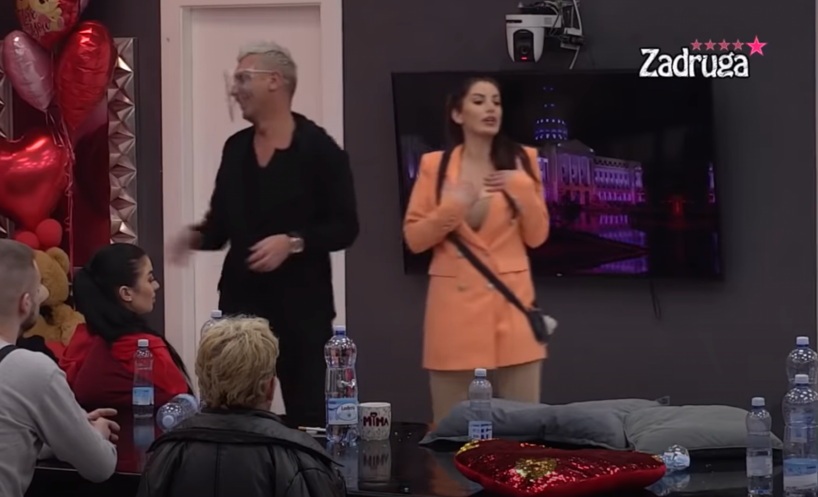 ŠOK! Zadrugari brutalno osudili Gruju jer ne želi da prizna emocije prema Mimi, a onda je ona progovorila o njihovom poljupcu!
