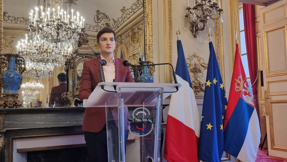 PREMIJERKA BRNABIĆ U SENATU Francuske kompanije će ulagati u Srbiju i jačaće ekonomska saradnja!