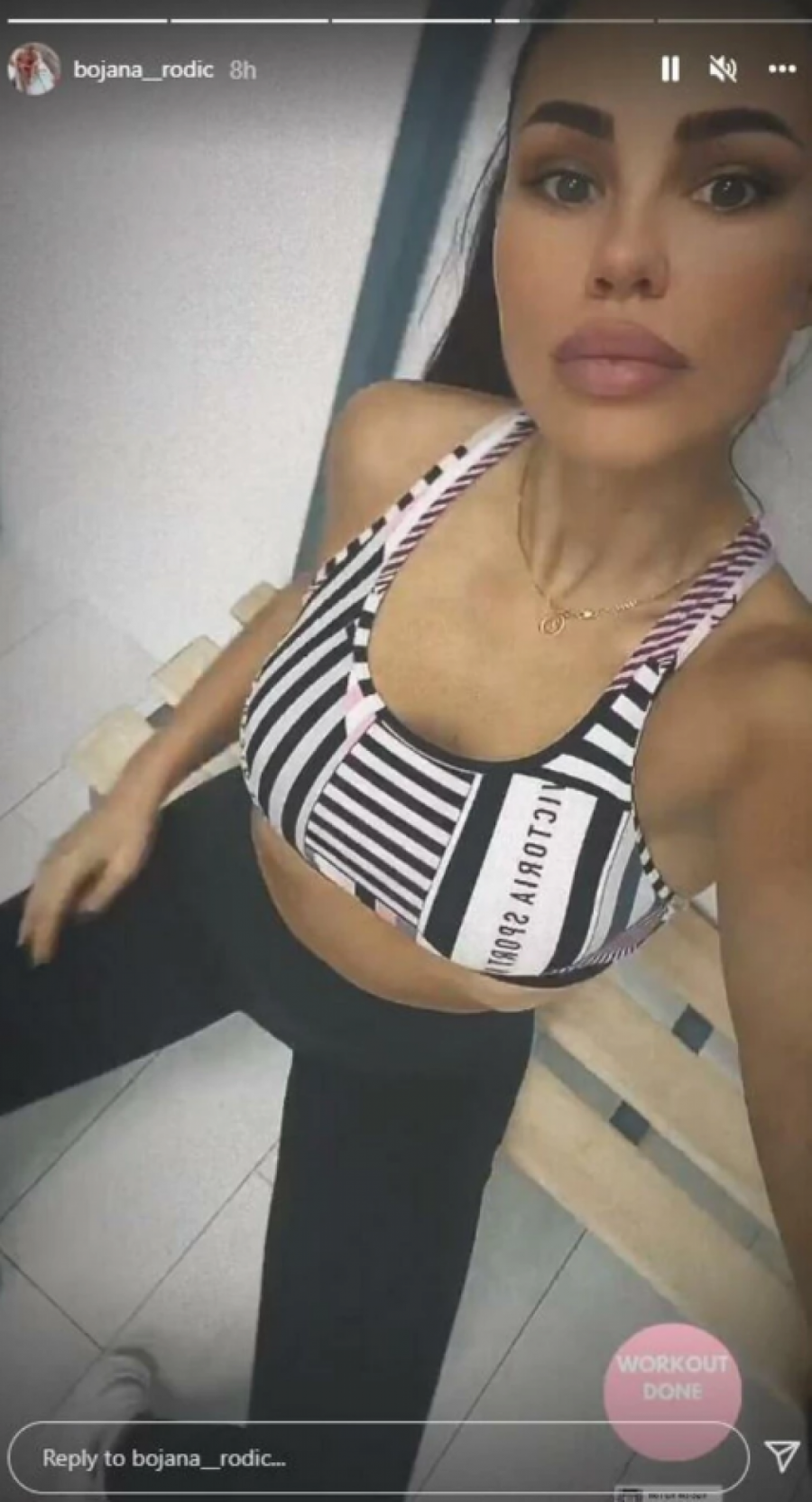 BOJANA RODIĆ POKAZALA VITKU FIGURU, DRUŠTVENE MREŽE GORE! Fotografija iz teretane nakon 6 meseci od porođaja nikog nije ostavila ravnodušnim