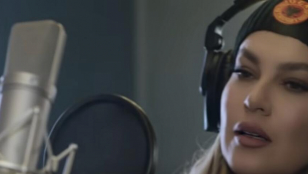 SLAVI KRIMINALCE, TERORISTE I RATNE ZLOČINCE Albanska pevačica snimila pesmu o OVK