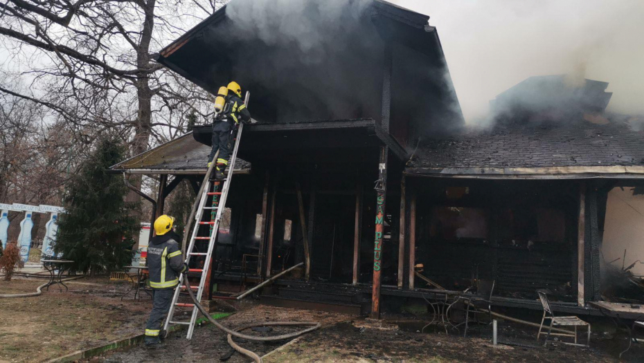 ADA CIGANLIJA ZAHVAĆENA VATROM Strašan požar progutao poznati prestonički restoran