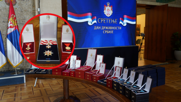 PREDSEDNIK VUČIĆ URUČUJE ODLIKOVANJA NA SRETENJE Evo kako ona izgledaju i ko će ih dobiti! (FOTO)