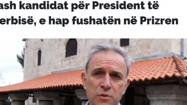 KURTIJEVI MEDIJI SLAVE ĐILASOVOG KANDIDATA Portali u Prištini hvale Ponoša, pružili mu punu podršku!