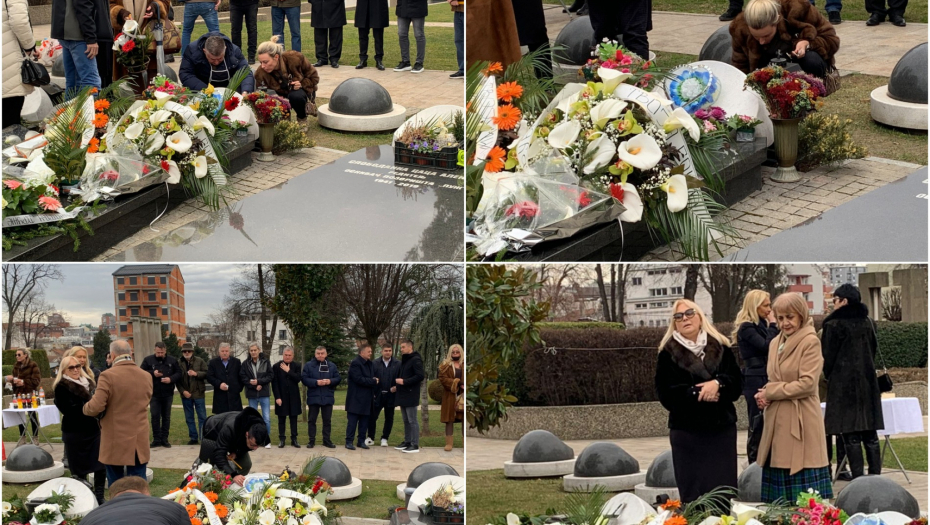 POMEN ŠABANU ŠAULIĆU! Porodica i prijatelji skrhani i nakon tri godine, Goca slomljena od bola, a poruka na vencu kida dušu! (FOTO)