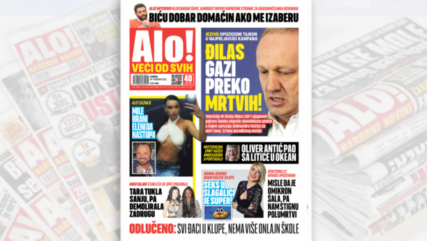 OPOZICIONI TAJKUN U NAJPRLJAVIJOJ KAMPANJI Đilas gazi preko mrtvih!