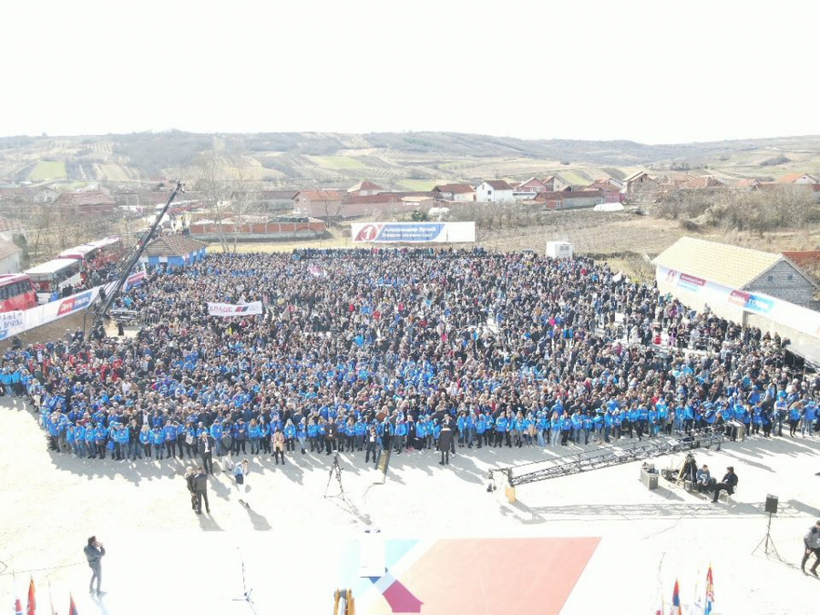 PREDSEDNIK U MEROŠINI! VIŠE OD 20.000 LJUDI NA SKUPU Vučić: Dela niko ne može da ospori! Do konačne pobede! Živela Srbija (FOTO/VIDEO)