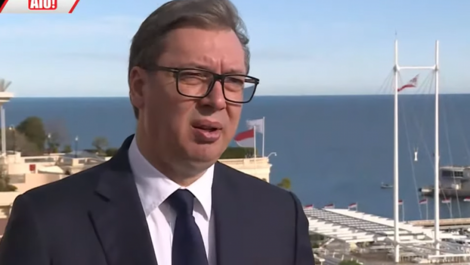 VUČIĆ UŽIVO IZ MONAKA Srbija je u problemu!