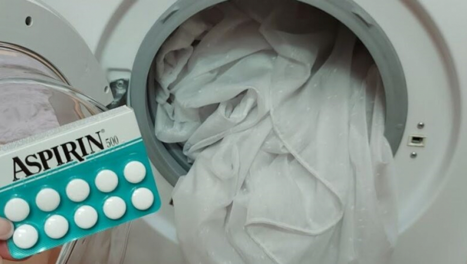 BOLJE OD SVAKOG IZBELJIVAČA Za blistavo beli veš iskusne domaćice koriste aspirin