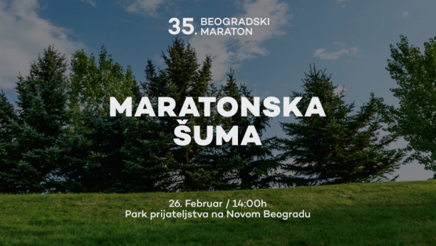 SJAJNO! Niče Maratonska šuma na beogradskom Ušću!