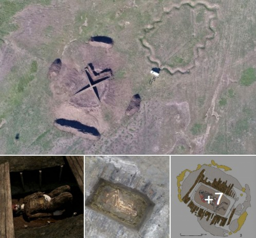 U VOJVODINI OTKRIVENA GROBNICA DOŠLJAKA IZ RUSIJE Kosti obojene u crveno stare 5000 godina, zbunile naučnike