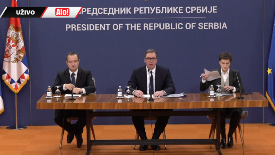 SRBIJA JE DONELA NAJBOLJU MOGUĆU ODLUKU Državni vrh s predsednikom na čelu odoleo stravičnim pritiscima i stavio interes zemlje na prvo mesto