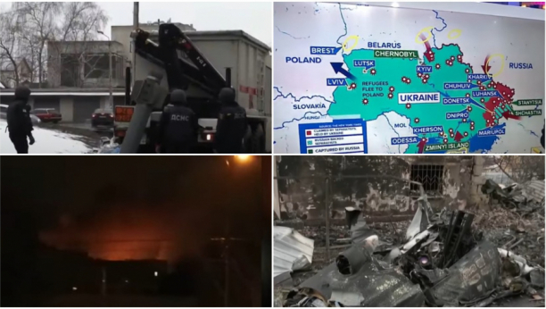 ALARMIRANA UKRAJINA! Vazdušna opasnost u celoj zemlji; Snimak povlačenja ukrajinskih snaga u pravcu Artjomovska (FOTO/VIDEO)