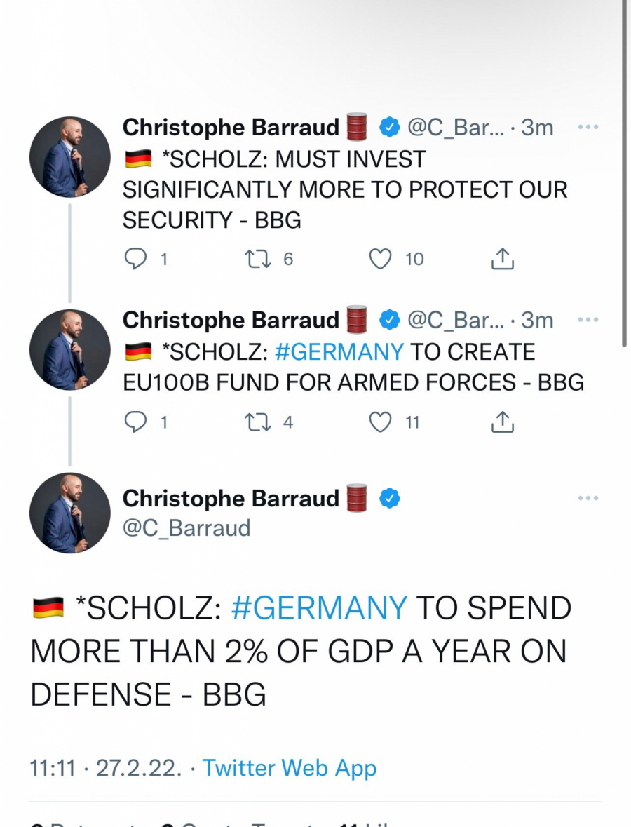 NEMAČKA SE NAORUŽAVA DO ZUBA Da li će Đilasovi i Ponoševi genijalci prestati da govore protiv jačanja Vojske Srbije?!