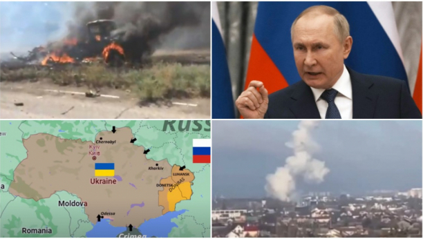 (UKRAJINA UŽIVO) "PUTIN DRŽI SVE POD KONTROLOM" Snimak rada jurišnih aviona Su-25 po položajima Ukrajine (FOTO/VIDEO)