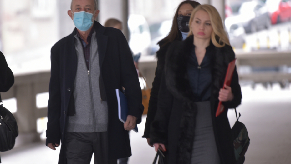 MIKA ALEKSIĆ STIGAO U SUD Očekuje se nastavak izlaganja odbrane (FOTO)