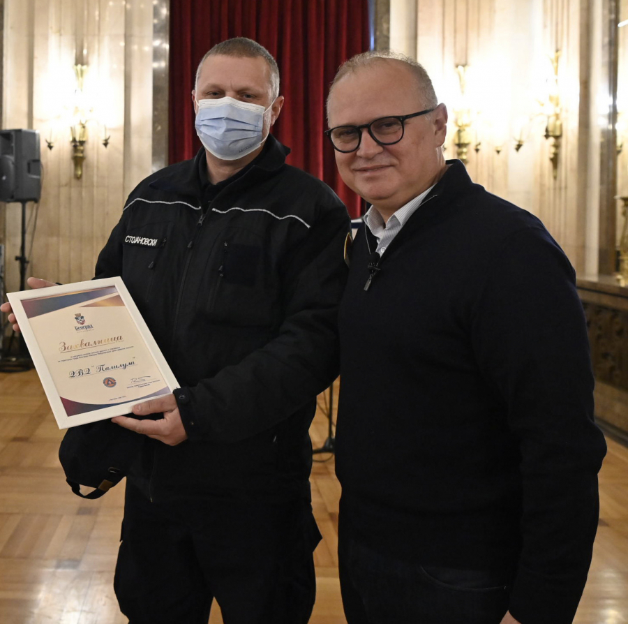 VESIĆ ČESTITAO MEĐUNARODNI DAN CIVILNE ZAŠTITE: Vi ste jedan od stubova bezbednosti građanki i građana