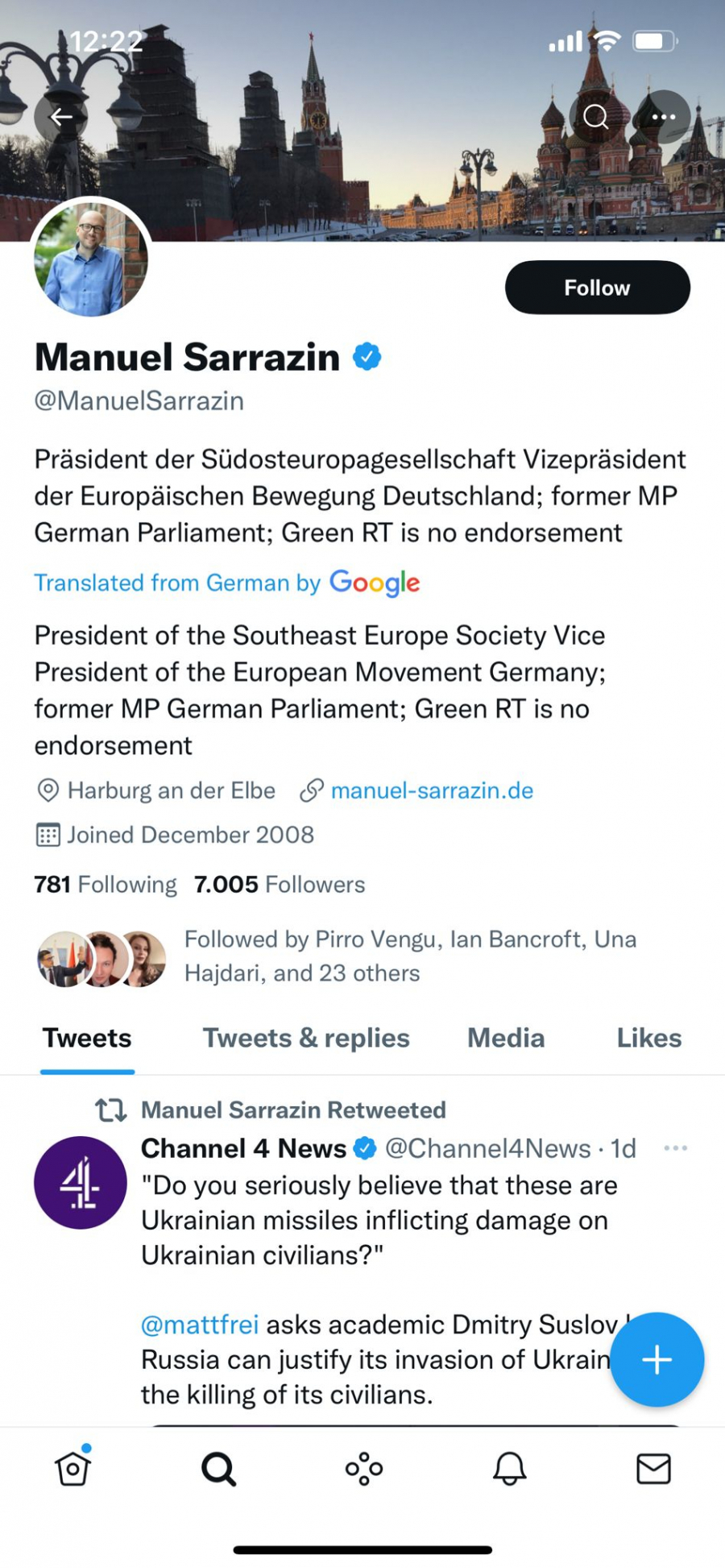 Manuel Saracin imenovan za specijalnog nemačkog izaslanika za Zapadni Balkan