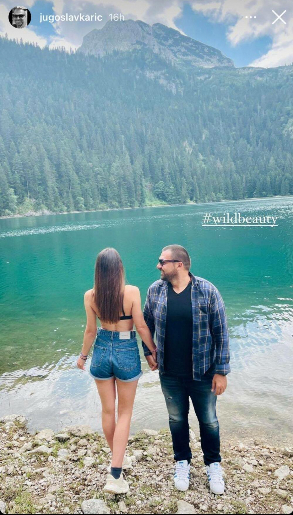 ODALE IH MISTERIOZNE FOTKE! Ipak nisu tako tajnoviti, Jugoslav Karić i njegova nova izabranica uživali na istom mestu pa iznenadili jedan drugog ovim gestom (FOTO)