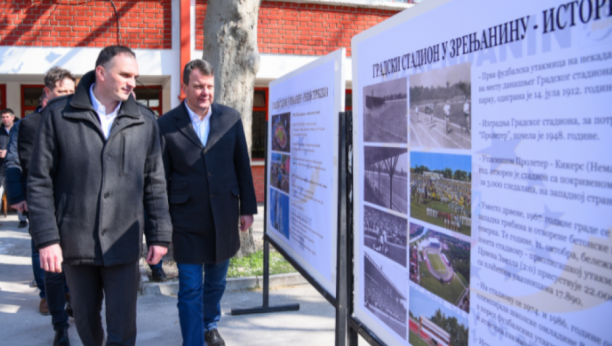 MIROVIĆ: Nastavlja se rekonstrukcija Gradskog stadiona u Zrenjaninu po standardima UEFA