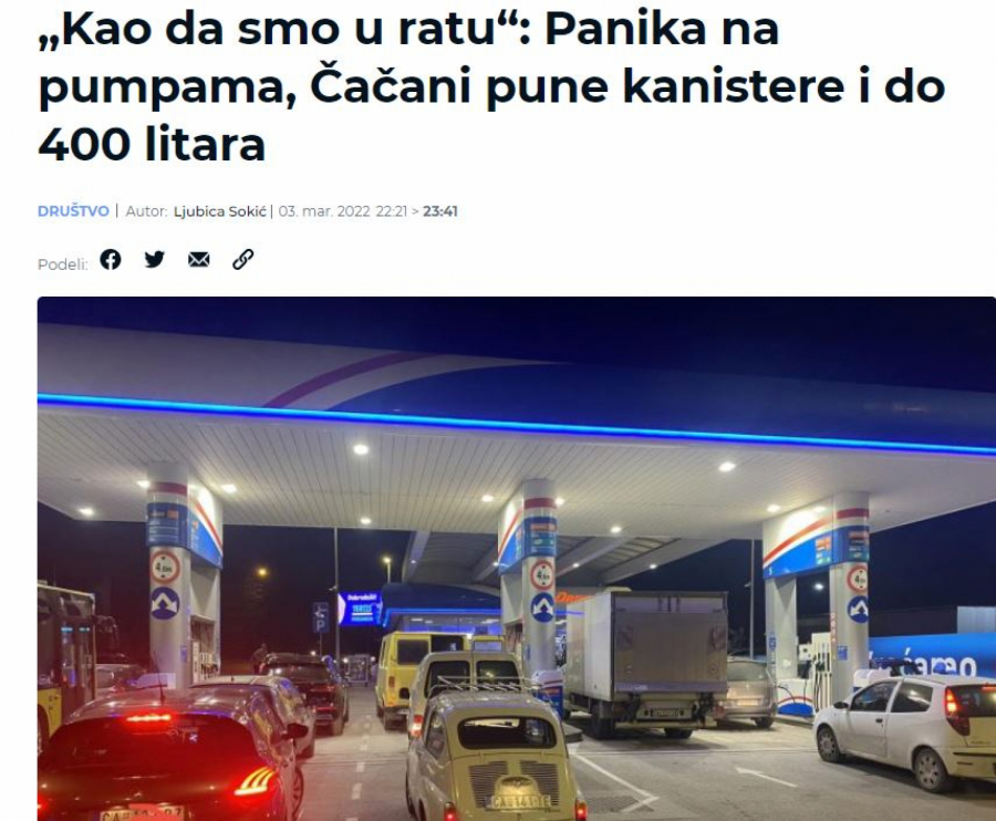 JEZIVA RETORIKA ĐILASOVIH MEDIJA Lažima zastrašuju narod i veštački stvaraju paniku (FOTO)