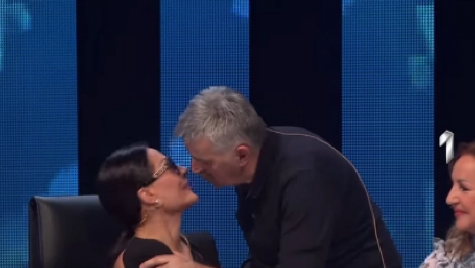 BOSANAC KRENUO DA POLJUBI CECU U USTA! Nesvakidašnja scena u Zvezdama Granda, a tek kad vidite reakciju Ražnatovićeve! (FOTO)