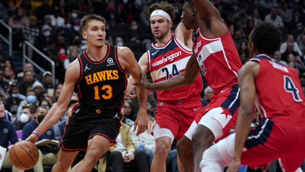 BOGDAN BRŽI OD SIRENE! Bogdanović odličan, Atlanta grabi ka plej-ofu! (VIDEO)