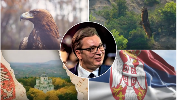DOK NAD SRBIJOM LETE ORLOVI, JEDINA GRANICA SU NAŠI SNOVI! Predsednik Vučić uputio SNAŽNU poruku građanima Srbije (VIDEO)