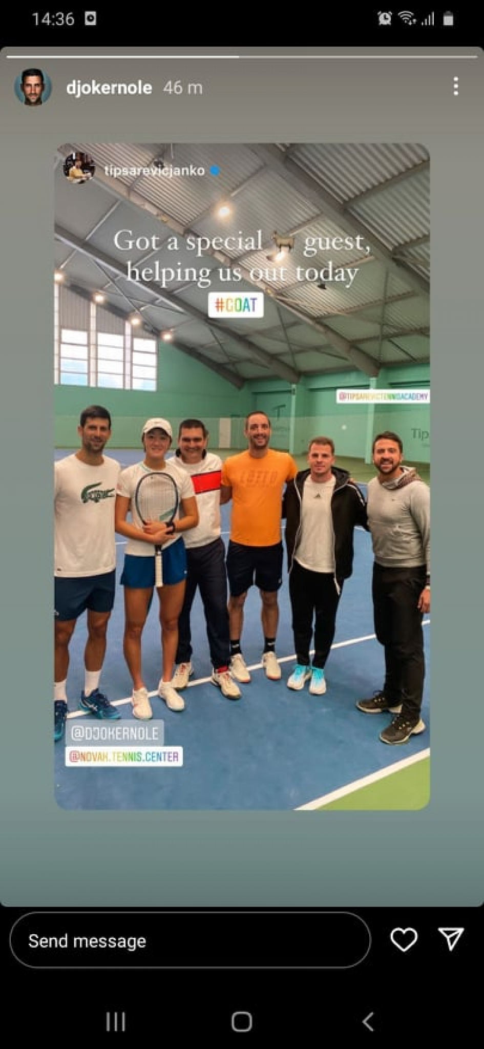 NOVAK SVE STIŽE! Đoković je sinoć bio u provodu, a evo za šta se danas odlučio! (FOTO)