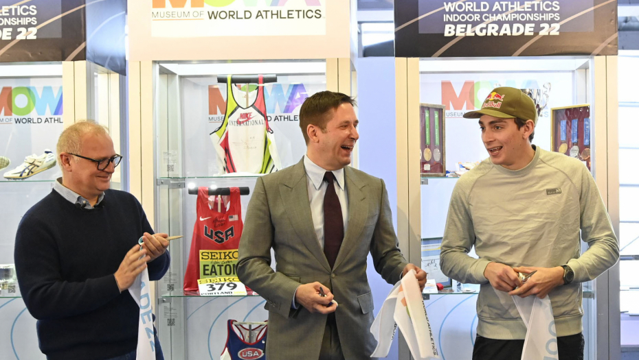 VELIKI DAN ZA ATLETIKU! Otvoren muzej kraljice sportova u Štark areni
