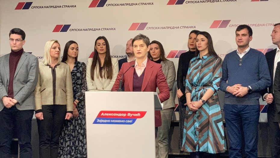 SEDNICA PREDSEDNIŠTVA SNS Ana Brnabić: Idemo po istoriju! Dela govore, imamo najboljeg kandidata (FOTO/VIDEO)