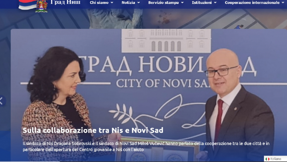 MODERNIZOVALI SE Novi sajt grada Niša čita se na 10 jezika