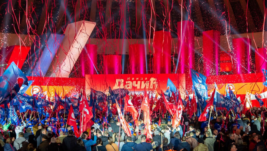 ODRŽAN CENTRALNI SKUP KOALICIJE SPS-JS-ZS U BEOGRADU Dačić: KiM uvek deo Srbije, ne NATO-u, ne sankcijama Rusiji