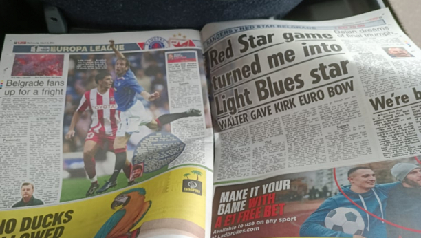 ŠKOTI VERUJU U TRIJUMF RENDŽERSA! Toliko godina je prošlo, a oni se još uvek sećaju Zvezdinog tragičara, pominju i Dekija! (FOTO)