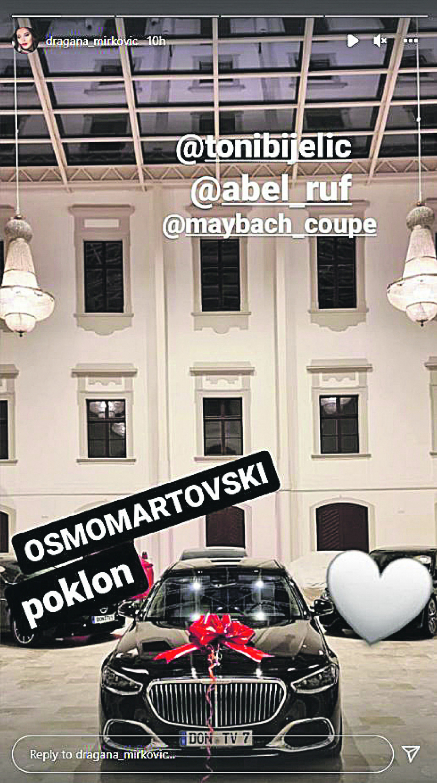 ALO! SAZNAJE! Dragana od Tonija dobila auto vredan skoro milion evra, unutra svarovski kristali, a ovo pre njega niko na svetu nije uradio!